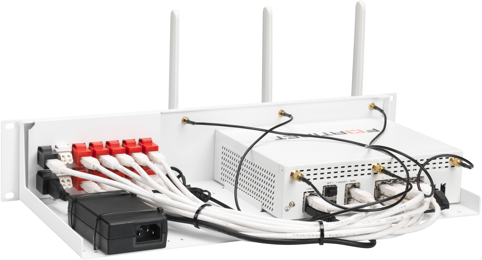 Kit De Montaje En Rack 19" 1RU Para Cisco 3560-X/3750-X - Organización Segura Para Redes